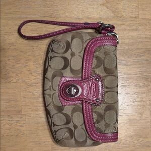 Coach Wristlet